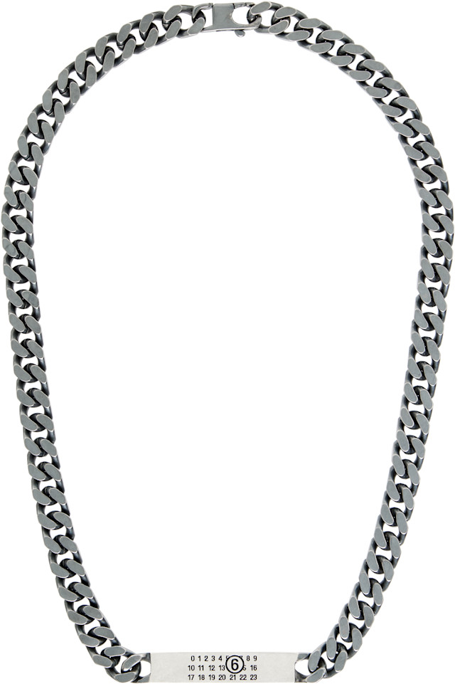 Maison Margiela ネックレス S56UU0044 MM6 Maison Margiela: Classic Chain ネックレス | SSENSE 日本
