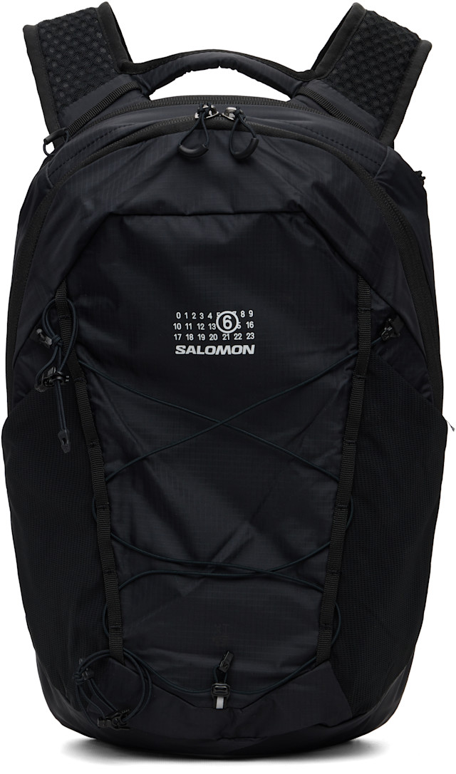 MM6 Maison Margiela: ブラック Salomonエディション XT-15 バック