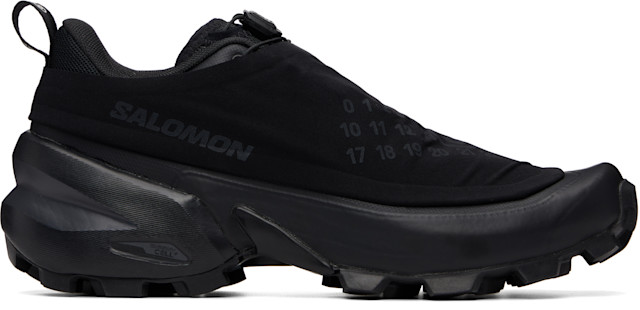 MM6 Maison Margiela: ブラック Salomonエディション Cross Dust