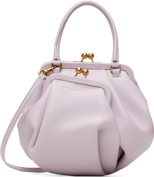 Marc Jacobs: Purple Wave Kisslock Bag | SSENSE