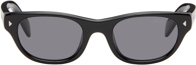 Prada Eyewear: Black PR C08S Sunglasses | SSENSE Canada