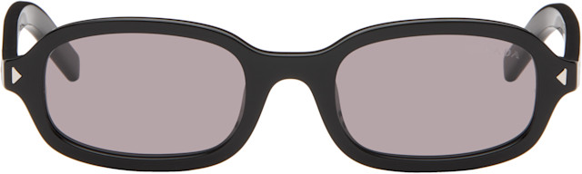 Prada Eyewear: ブラック 0PR D06S サングラス | SSENSE 日本