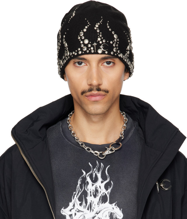 Thug Club: Black TC Hothead Beanie | SSENSE