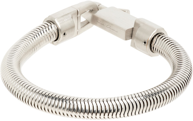 Rick Owens: Tower Snake Bracelet | SSENSE
