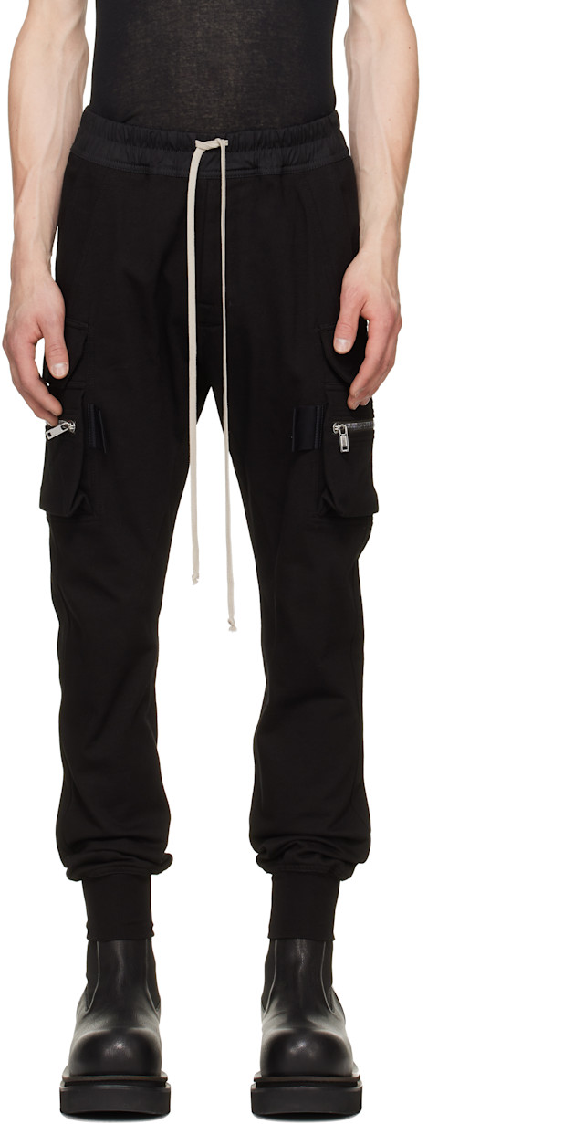 Rick Owens: Black Tower Mastodon Cargo Pants | SSENSE