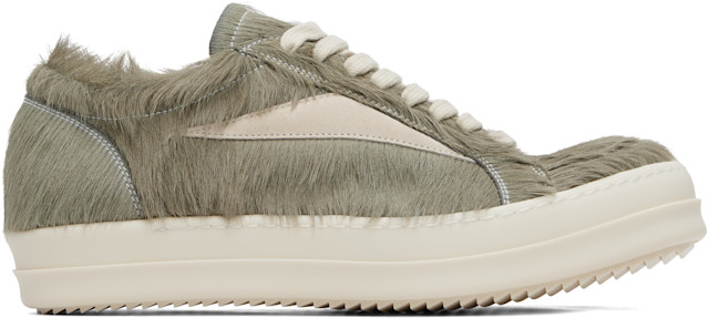 Rick Owens: Gray Tower Vintage Sneaks Sneakers | SSENSE