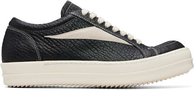 Rick Owens: Black Tower Vintage Sneaks Sneakers | SSENSE