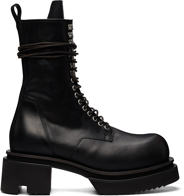rick-owens-black-tower-lace-up