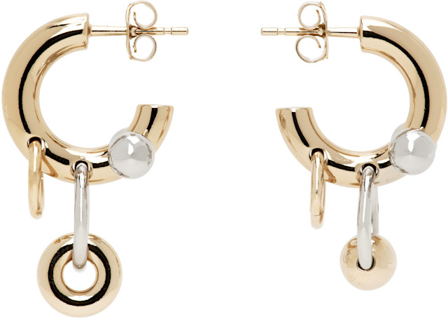 Justine Clenquet: Faith ピアス | SSENSE 日本