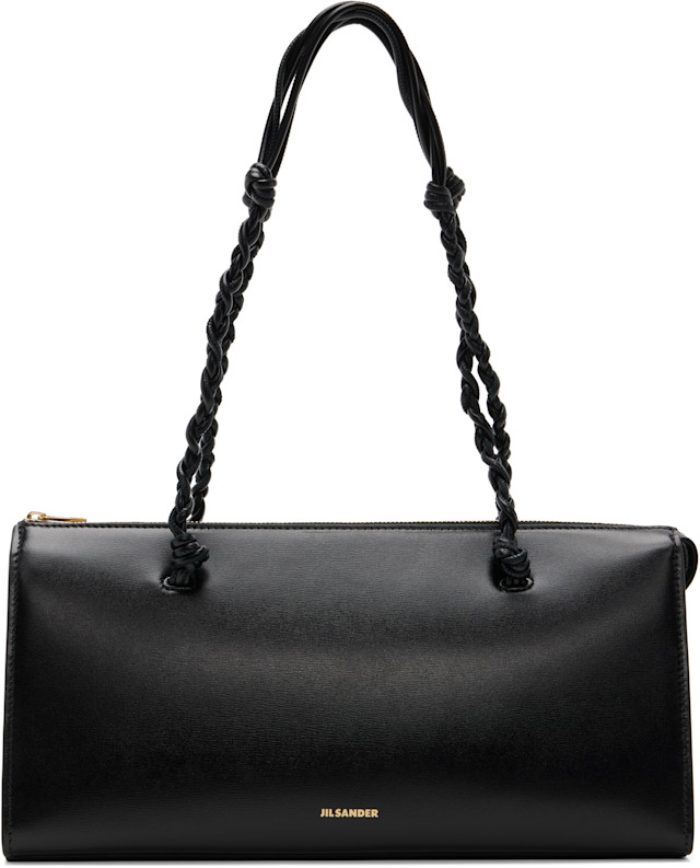 Jil Sander: Black Tangle Tent Bag | SSENSE