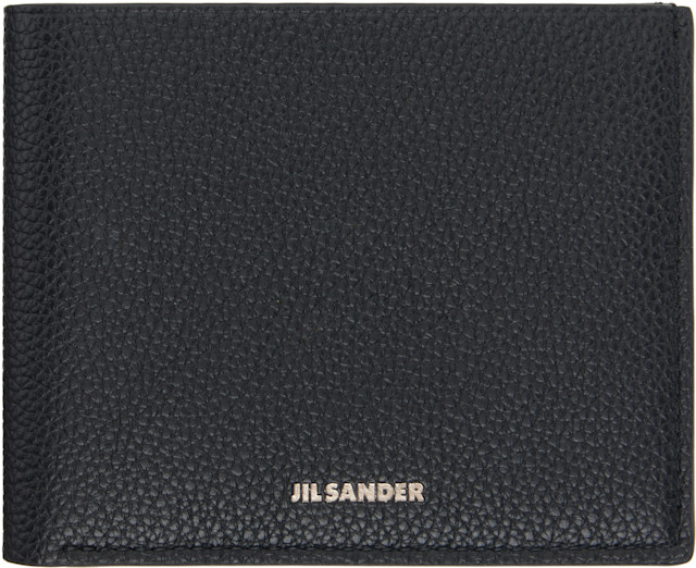 Jil Sander: Black Bifold Wallet | SSENSE