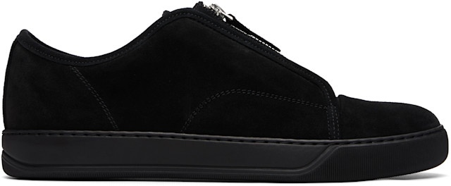 Lanvin: ブラック DBB1 Zip スニーカー | SSENSE 日本