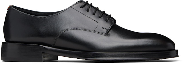 プ*ン様 Paul Smith 17ss スリーピース Paul Smith: Black Jason Derbys | SSENSE