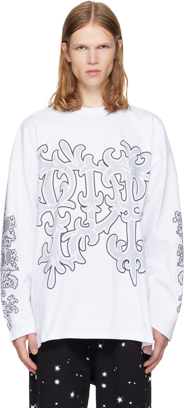 PDF: ホワイト ML Liberty 長袖Tシャツ | SSENSE 日本