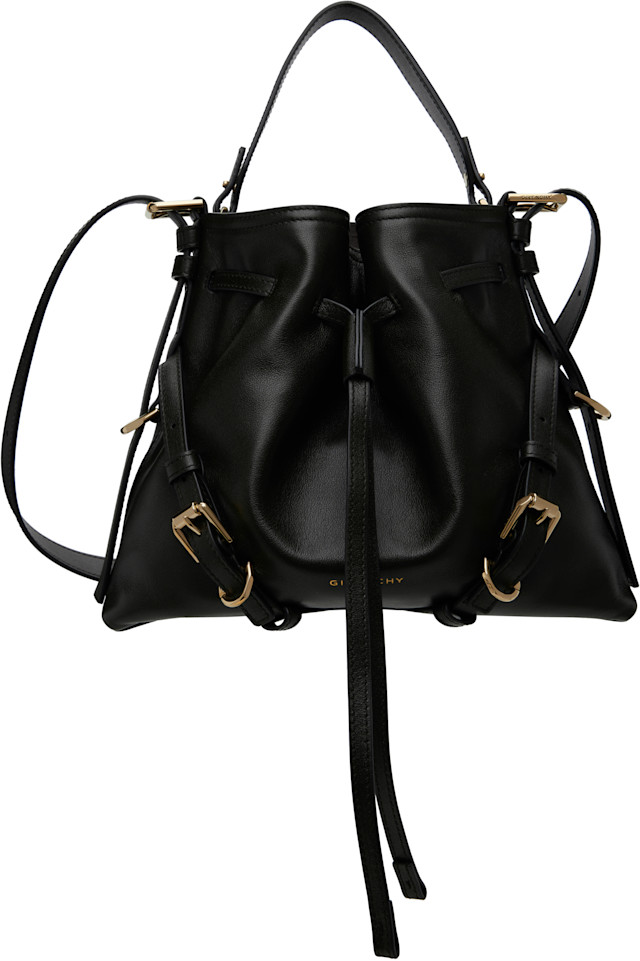 Givenchy: ブラック スモール Voyou バケットバッグ | SSENSE 日本