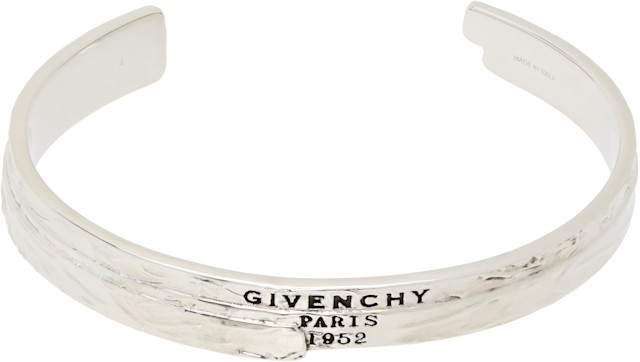 Givenchy: 'Givenchy Tape' カフブレスレット | SSENSE 日本