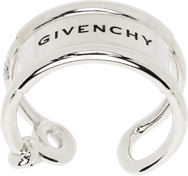 Givenchy: Safety G Ring | SSENSE