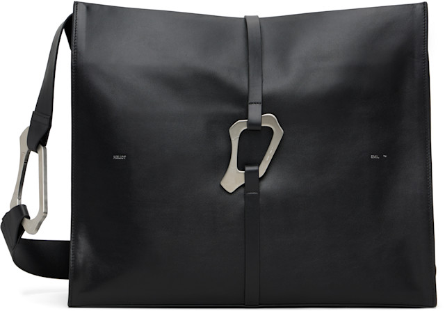 HELIOT EMIL: Black Luculent Tote | SSENSE United Kingdom