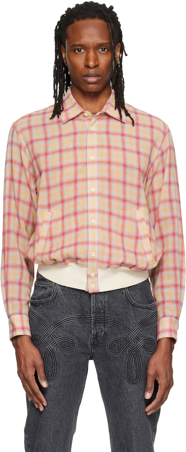 Stefan Cooke: Pink & Orange Club Shirt | SSENSE