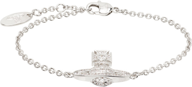 Vivienne Westwood: Carmela Bas Relief Bracelet | SSENSE