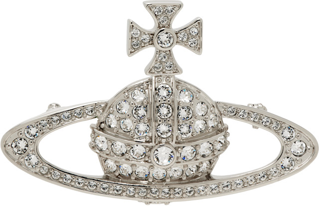 Vivienne Westwood ピンバッジ ブローチ Vivienne Westwood: Bas Relief Brooch | SSENSE