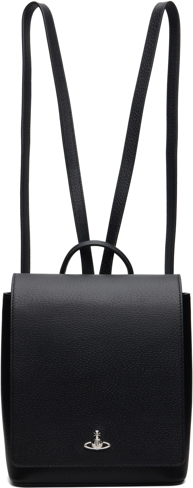 Vivienne Westwood: Black Gene Day Backpack | SSENSE Canada