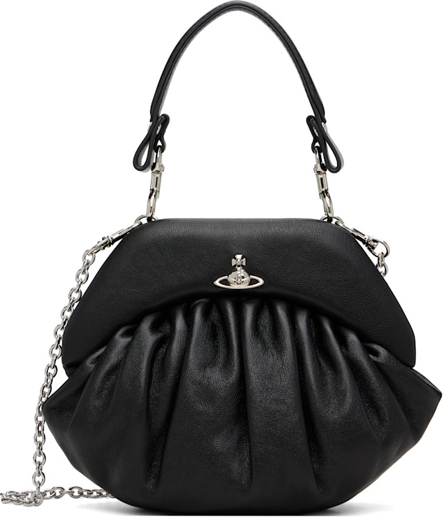 Vivienne Westwood: ブラック Brooke バッグ | SSENSE 日本