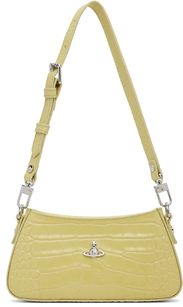 Vivienne Westwood: Green Tasha Shoulder Phone Bag | SSENSE