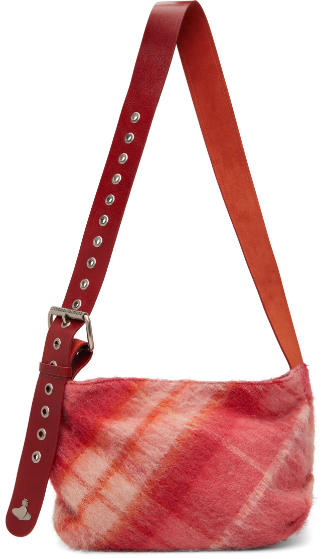 Vivienne Westwood: Pink Maxime Small Crossbody Bag | SSENSE
