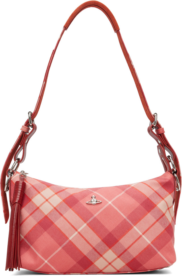 Vivienne Westwood: Pink Emma Shoulder Bag | SSENSE