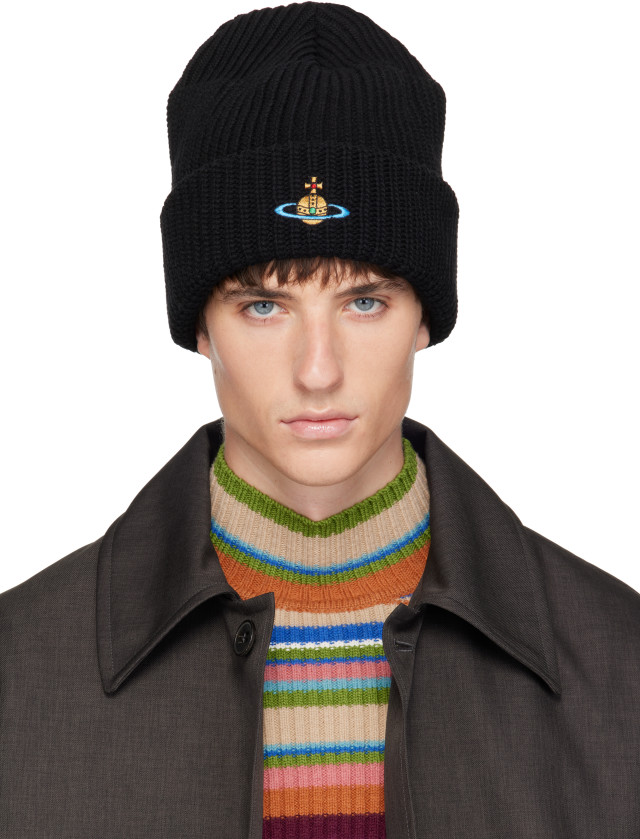 Vivienne Westwood: ネイビー Sporty ビーニー | SSENSE 日本