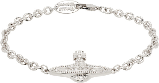 ヴィヴィアンブレスレット Mini bas relief パールブレスレット Vivienne Westwood: Man Mini Bas Relief チェーンブレスレット