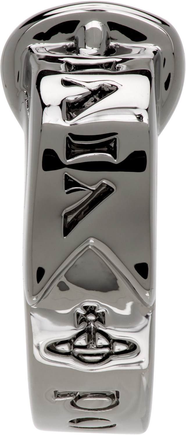 Vivienne Westwood: Man Bobby Single Hoop Earring | SSENSE