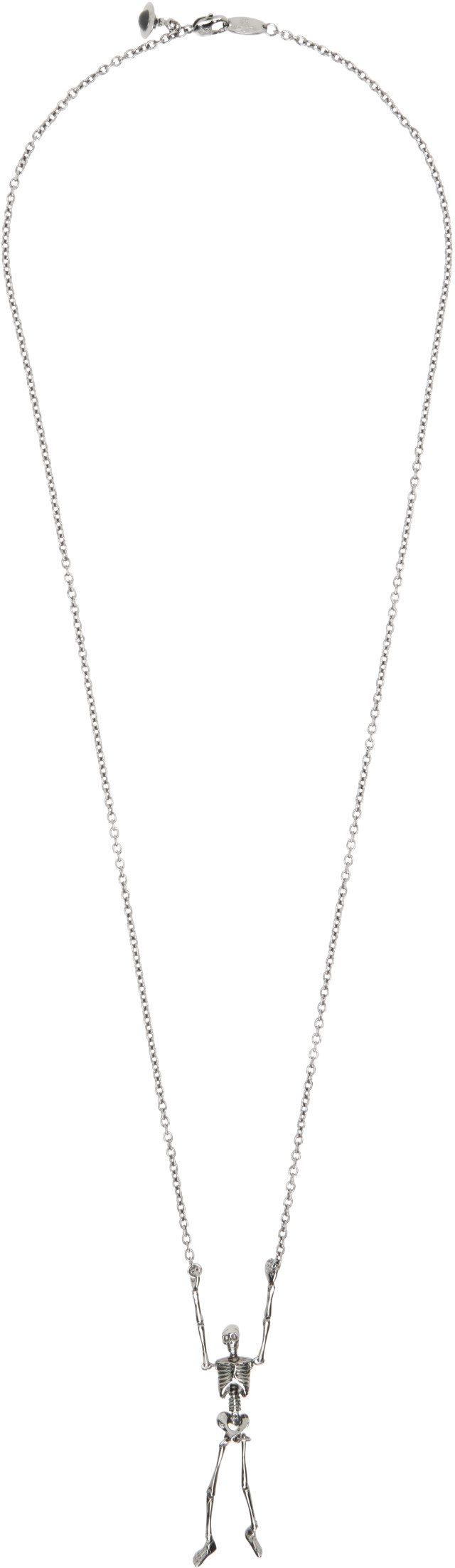 f*❗様 Vivienne Westwood　スケルトン　ネックレス Vivienne Westwood: Skeleton Long Necklace | SSENSE