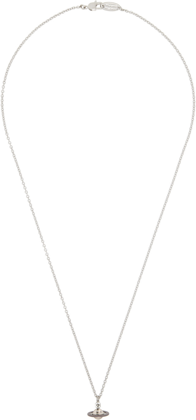 Vivienne Westwood: Man. Petite Original Orb Pendant Necklace | SSENSE