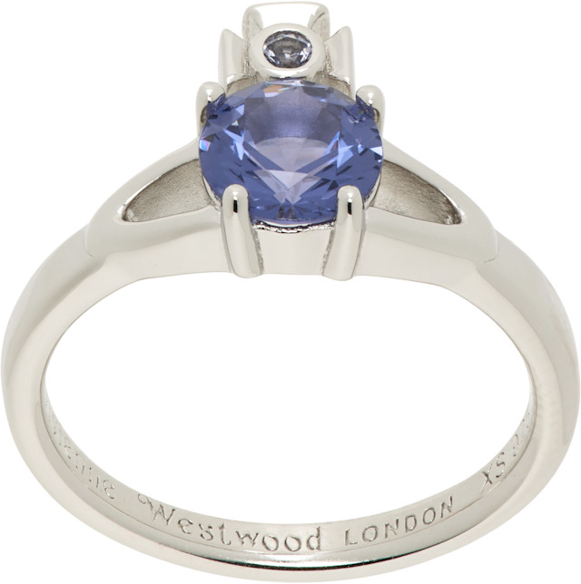 アクセサリー Vivienne Westwood REINA PETITE RING Vivienne Westwood: Reina Petite Ring | SSENSE