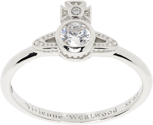 Vivienne Westwood LONDON ORB リング s925 Vivienne Westwood: London Orb Ring | SSENSE