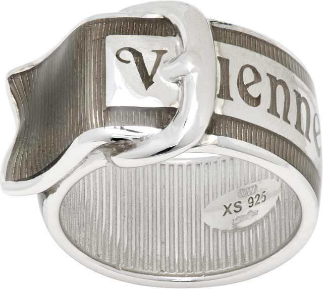 Vivienne Westwood: Enamel Belt Ring | SSENSE