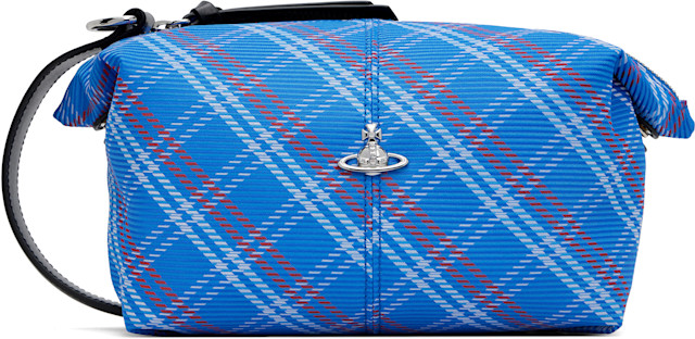 Vivienne Westwood: Blue Wash Pouch | SSENSE Canada