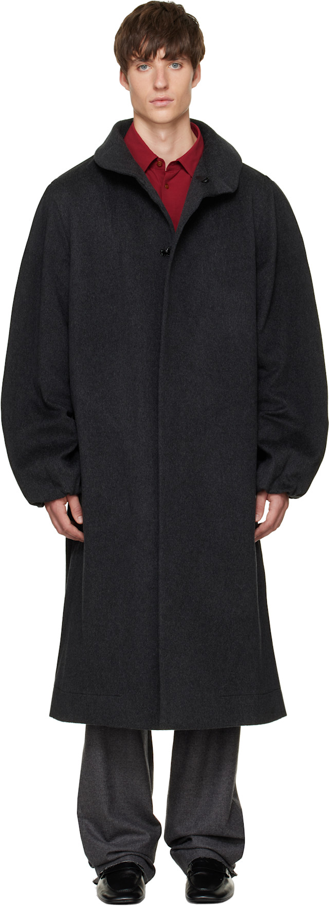 Vivienne Westwood: Gray Menzel Coat | SSENSE