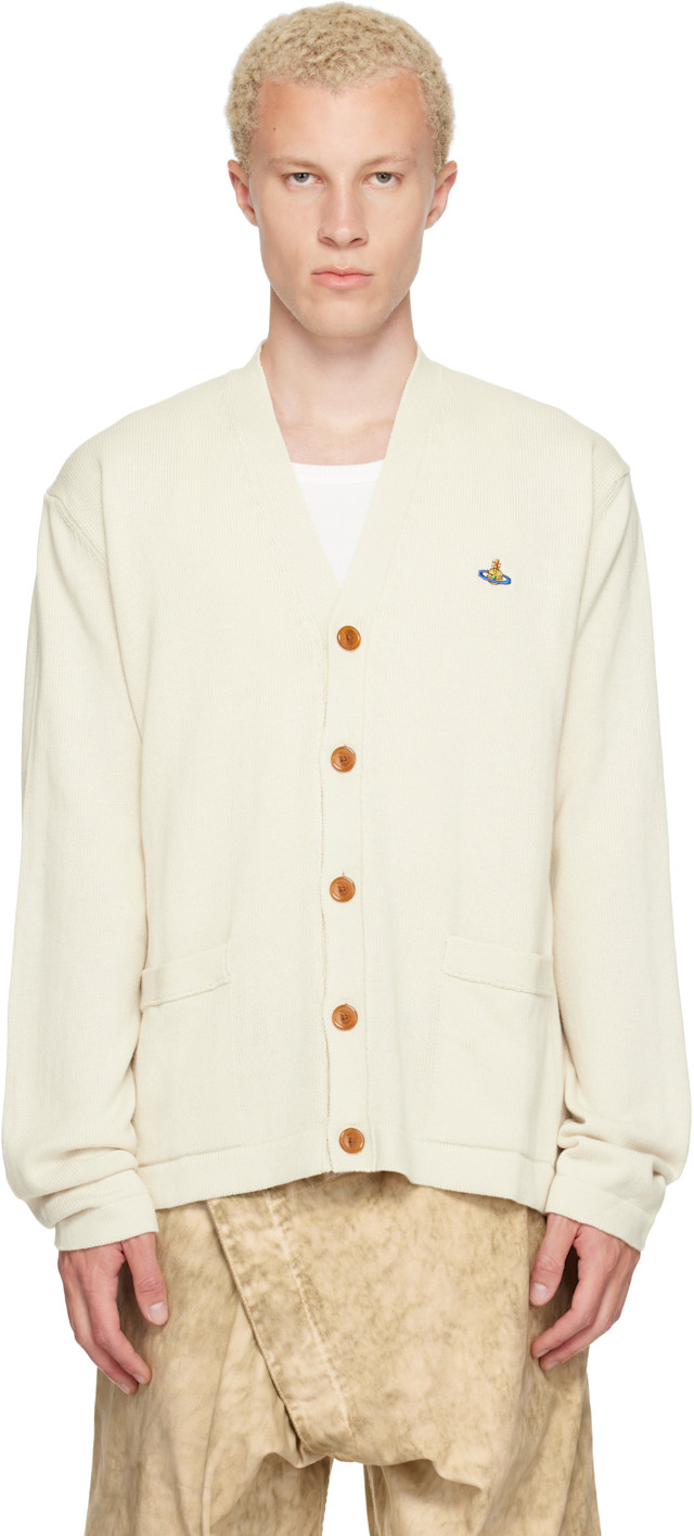 Vivienne Westwood: Off-White Alex Cardigan | SSENSE Canada