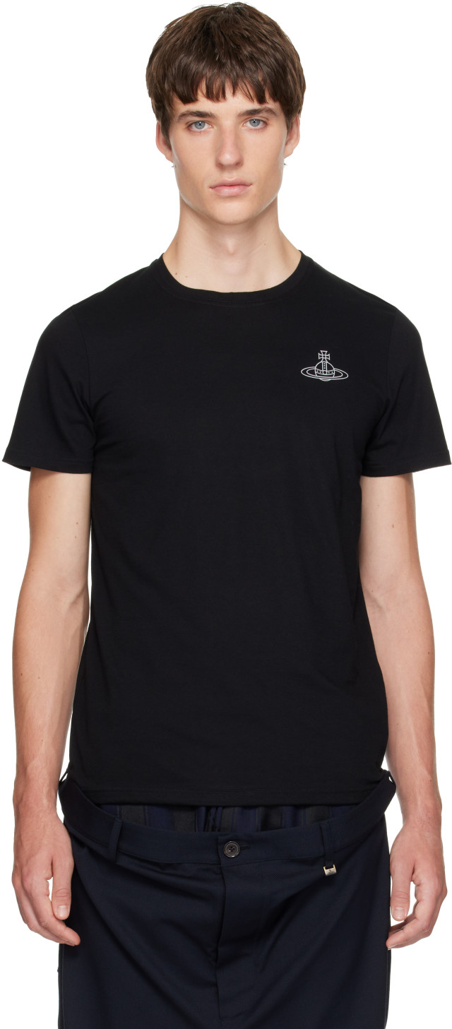 Vivienne Westwood: Two-Pack Black Cotton T-shirts | SSENSE
