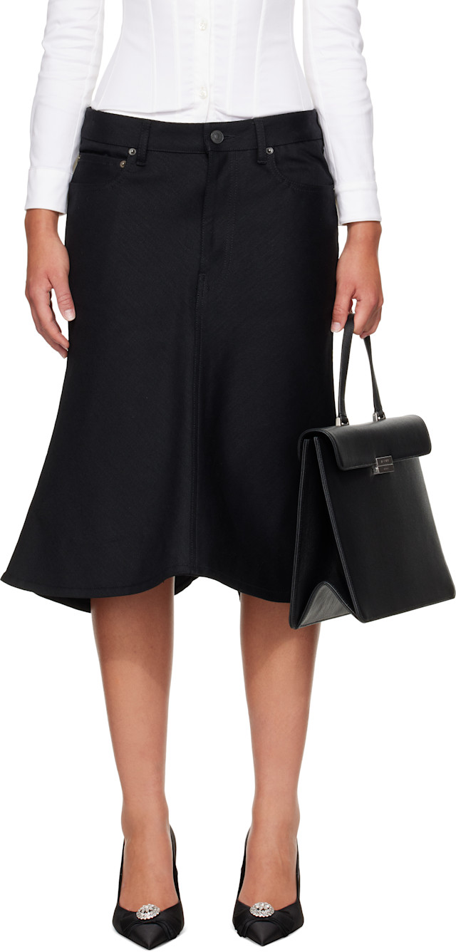 balenciaga-black-flared-denim-