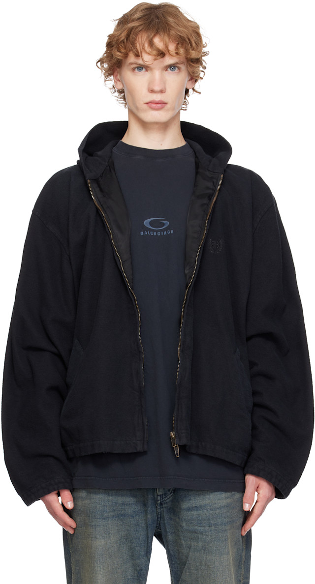 balenciaga-black-hooded-zip-up