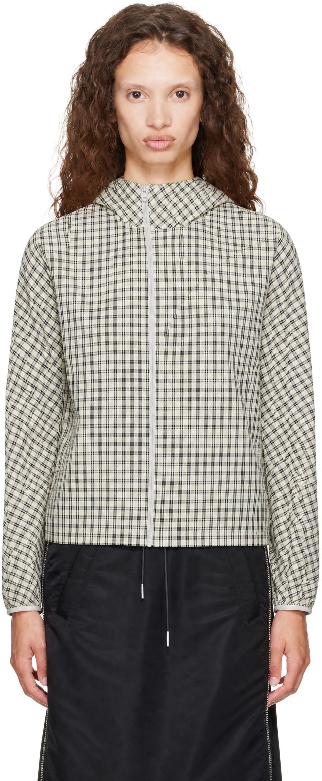 POST ARCHIVE FACTION (PAF): Gray & Yellow Archive Runner Jacket