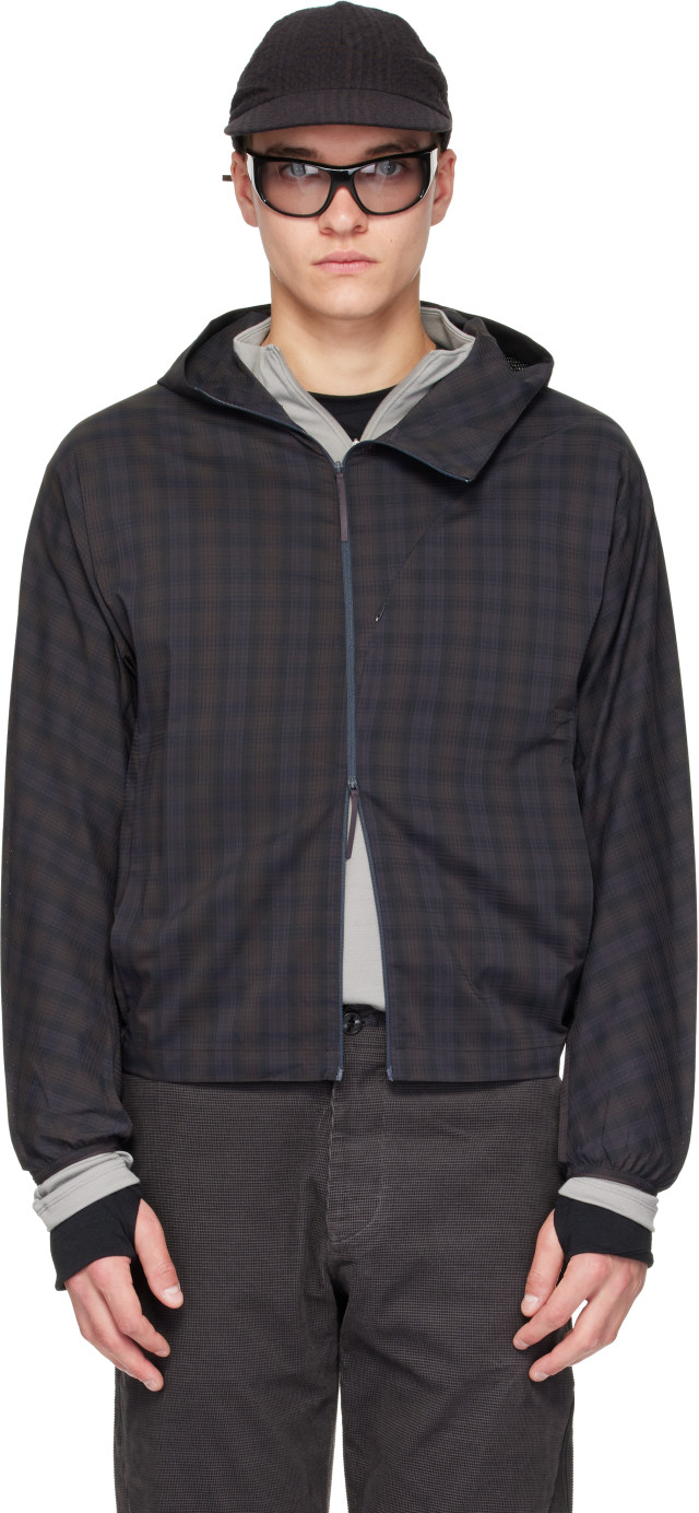 ジャケット・アウター [PAF] Runner Jacket (Archive) POST ARCHIVE FACTION (PAF): Gray Runner Jacket | SSENSE