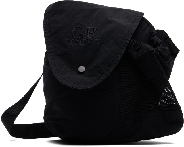 C.P. Company: ブラック Accessories バッグ | SSENSE 日本