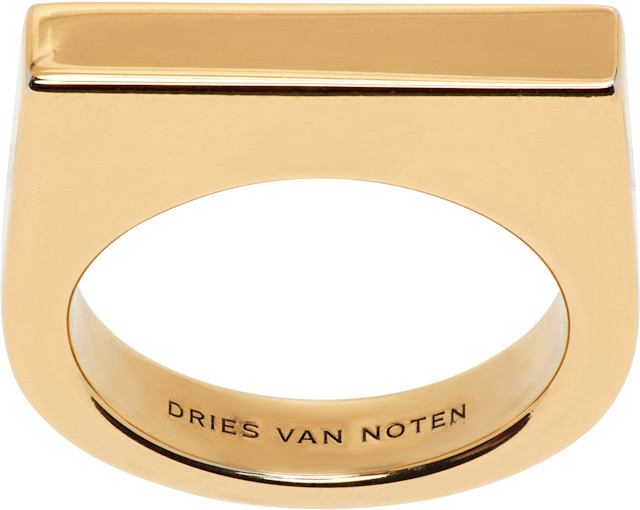 Dries Van Noten: Signet Ring | SSENSE