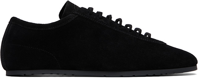 Dries Van Noten: ブラック スエード スニーカー | SSENSE 日本