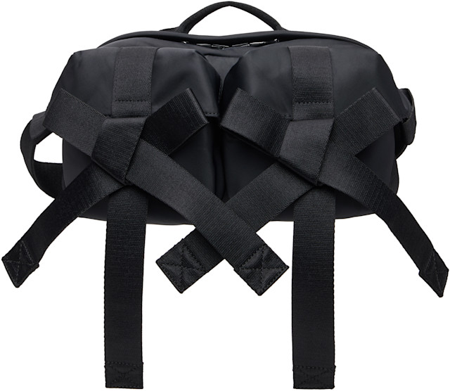 Simone Rocha: ブラック Classic Bow クロスボディバッグ | SSENSE 日本